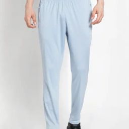 Adidas Blue Regular Fit Printed Sports Trackpants-image-26