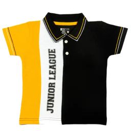 Bodycare Kids Multicolor Color Block Polo T-Shirt-picture-14