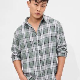 The Souled Store Multi Blended Relaxed Fit Checked Casual Shirts-image-4
