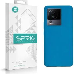 Sprig Liquid Silicone Back Cover for IQOO Neo 7 Pro 5G (Blue)-image-84