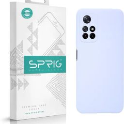 Sprig Liquid Silicone Back Cover for POCO M4 PRO 5G (Purple)-image-76