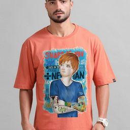 Bushirt Men Printed Applique T-shirt-image-64
