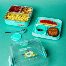 Goodhomes Green Melamine Lunch Box With Airtight Lid (1120ml)-14