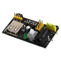 TECHDELIVERS Breadboard Power Supply Module 3.3 V/5 V for Arduino Board Solderless MB102 Breadboard, 0921Y6NH75F-4
