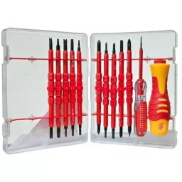 Jawsons 10 Pcs VED Insulated Screwdriver Set with Box 1000 W-24