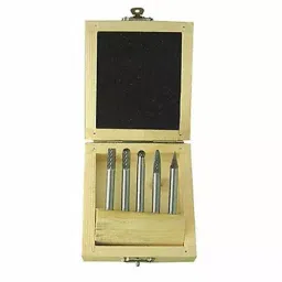 Westward Carbide Bur Set Single Cut 6.35 mm (1/4 inch), 2LYT2-image-36