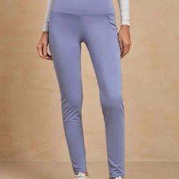 Color Capital Blue Skinny Sports Tights-image-129