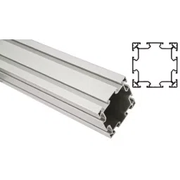 FlexLink Silver Aluminium Profile Strut 88 x 88 mm 11 mm Groove 1000 mm Length, XCBL 1X88-picture-27