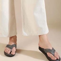Inc.5 Women's Pewter Thong Sandals-image-82