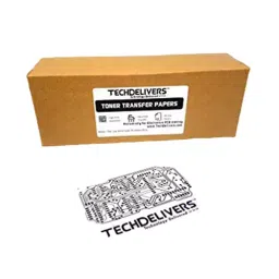 TECHDELIVERS EPK Heat Toner Transfer Paper Project Circuit PCB, Making at Home Set of 10 Pcs x A4 Size, 0624XOJ5C6W image 2