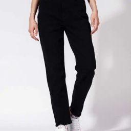 American Eagle Outfitters Black Cotton Mid Rise Jeans-image-47