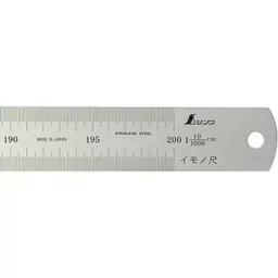 Shinwa Rules Stainless Steel Imono Scale cm Display Silver, 68536632-image-53