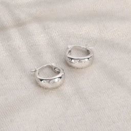The Real Effect London 800 Sterling Silver Drop Earrings for Women-image-28