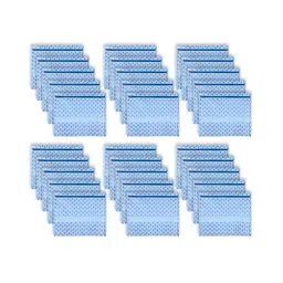Aura Blue & Pink 30 Pieces Printed Single Saree Bags Organisers-picture-32