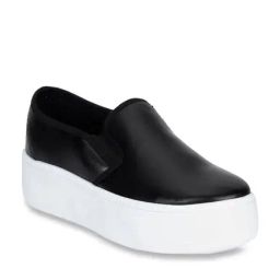 Truffle Collection Black Casual Plimsolls-image-45