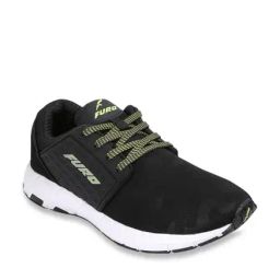 Furo by Red Chief Men's Black Running Shoes-image-82