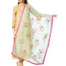 Dupatta Bazaar Turquoise Dupatta-picture-13