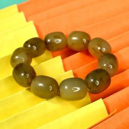 IMLI STREET Metallic Artificial Stone Stretchable Bracelet for Women-16