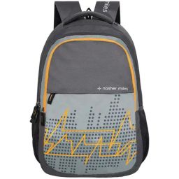 Nasher Miles Pulse Backpack for Men & Women |3 compartment/Casual/College Bag | Grey, 45L-image-85