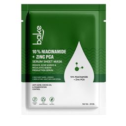 BAKE 10% Niacinamide + Zinc PCA Serum Sheet Mask -20 ml-58