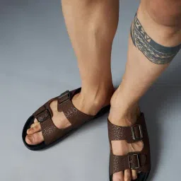 Hitz Men's Brown Casual Sandals-picture-15