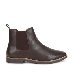 Yoho Men's Chocolate Brown Chelsea Boots-image-58