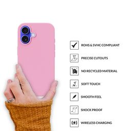 SPRIG Solid Printed iPhone 16 Back Case Mobile Accessories image 2