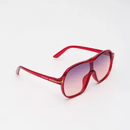 PELLE LUXUR Women Purple Lens & Red Oversized Sunglasses with UV Protected Lens PLSG8034-picture-30