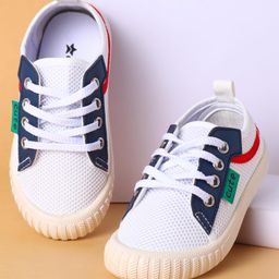 Cute Walk by Babyhug Lace Up Closure Casual Shoes with Colour Block Design - Navy-image-37