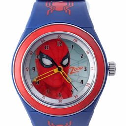 Zoop By Titan SpiderMan Round Analog Kids Watch - Blue and Red-image-97