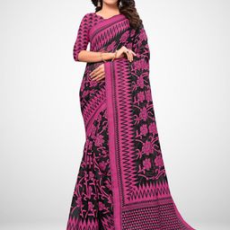 KALINI Floral Printed Saree with Blouse Piece-picture-51