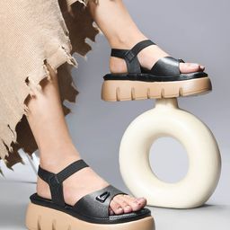 SHUZ TOUCH Women Platform Sandals-27