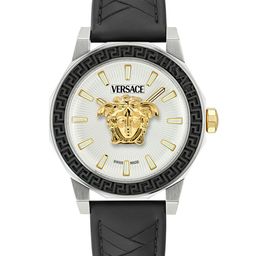 Versace Medusa Deco Gent Men Embellished Dial & Straps Analogue Watch VE9I00124-58
