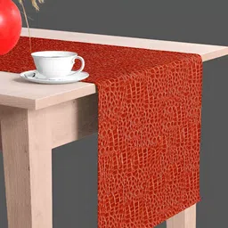 ArtzFolio Printed Rectangular Velvet Table Runner image 2