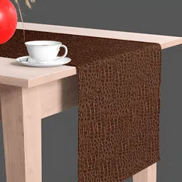 ArtzFolio Printed Rectangular Velvet Table Runner image 3
