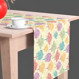 ArtzFolio Printed Rectangular Velvet Table Runner image 4