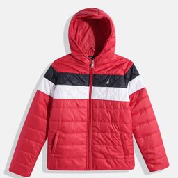 Nautica Boys Striped Puffer Jacket-image-64