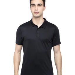 Reebok WOR REGULAR POLO Black Regular Fit Polo T-Shirt-picture-5