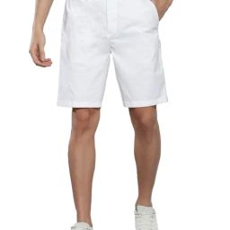 Tommy Hilfiger Fresh White Cotton Regular Fit Shorts-picture-14