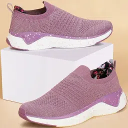 Forever Glam by Pantaloons Women's Purple Walking Shoes-image-15