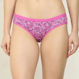 AROUSY Pink Floral Print Hipster Panty-image-5