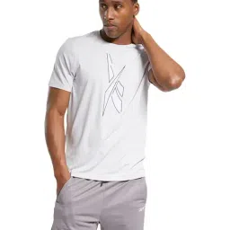 Reebok White Round Neck T-Shirt-image-48