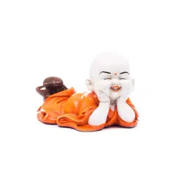 eCraftIndia Polyresin Resting Buddha-32