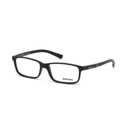 Diesel Black Rectangular Eye Frames for Men-picture-42