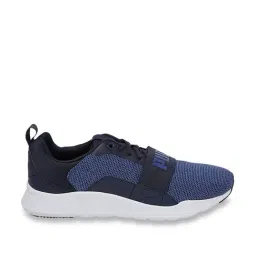 Puma Men's Wired Knit Sodalite Blue & Peacoat Sneakers-image-42
