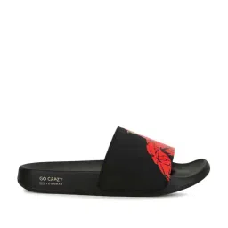 Campus Men's Black Slides-14
