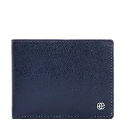 Eske Navy Solid Bi-Fold Wallet for Men-picture-45