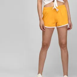 Kotty Yellow Shorts-image-0