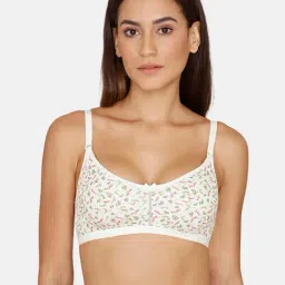 Rosaline by Zivame White Non Wired Non Padded T-Shirt Bra-image-69