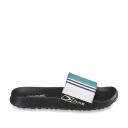 Duke Men's White & Blue Slides-picture-33